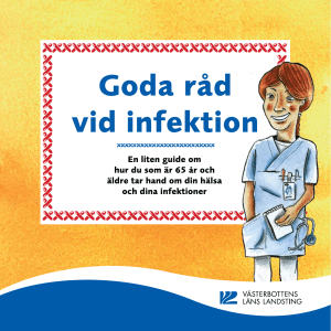 Goda råd vid infektion