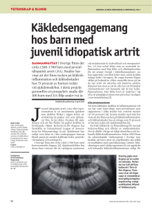 Käkledsengagemang hos barn med juvenil idiopatisk artrit