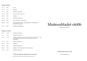 betelkyrkan göteborg - Matteuskyrkan Majorna