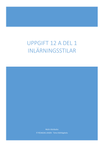 Uppgift 12 A del 1