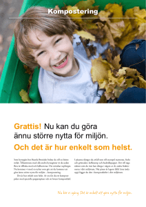 Grattis! Nu kan du göra ännu större nytta för miljön