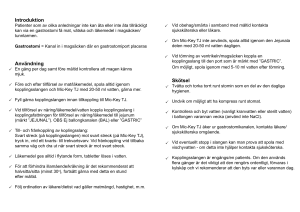 Introduktion Användning Skötsel
