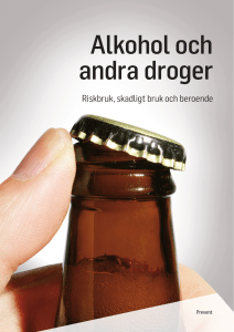 Alkohol och andra droger