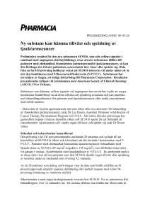 Ny substans kan hämma tillväxt och spridning av tjocktarmscancer