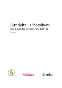 Att delta i arbetslivet