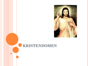 Kristendom - Skolan Bergius