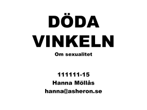 SEXUELL HÄLSA