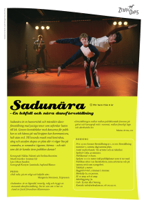 Sadunära - ZebraDans