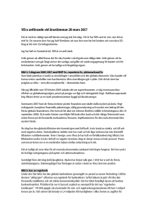 VD:s anförande vid årsstämman 28 mars 2017