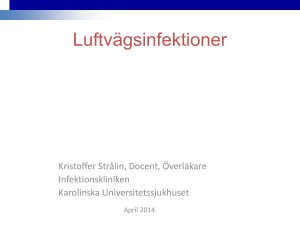 Luftvägsinfektioner hos vuxna