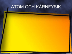 kärnfysik 1