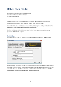 Rebus SMS-modul