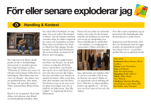 Förr eller senare exploderar jag