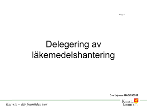 Power Point läkemedelshantering