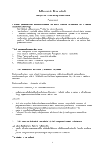 PAKKAUSSELOSTE