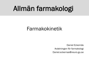 Farmakokinetik (pptx-bildspel)