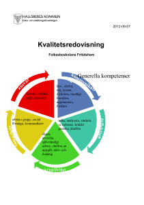 Kvalitetsredovisning