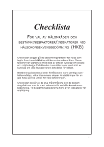 Checklista