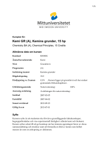 Kemi GR (A), Kemins grunder, 15 hp