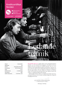 Kreditcertifikat Norden