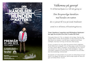 Välkomna på genrep!