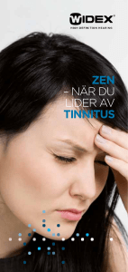 ZEN – när du lider av tiNNitus