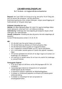 LIKABEHANDLINGSPLAN