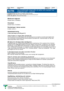 Neuroradiologisk diagnostik vid asfyxi och kramper hos