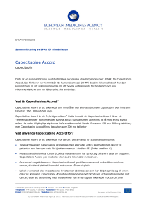 Capecitabine Accord, INN- Capecitabine