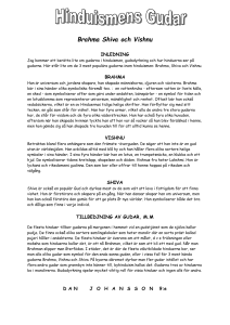 Brahma Shiva och Vishnu