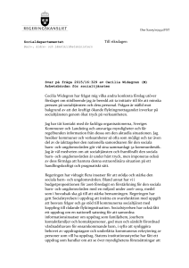 Arbetsbördan för socialtjänsten