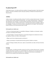 So planering ht 09