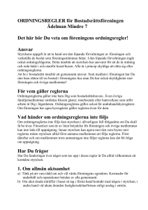 Ordningsregler 2016-04-13