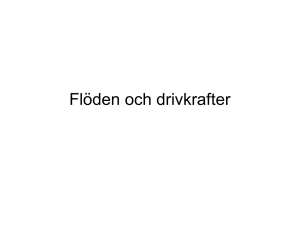 Flöden och drivkrafter