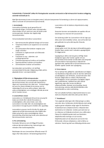 villkor för företagskunder avseende serviceavtal av