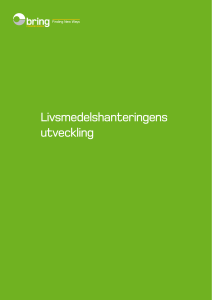 Livsmedelshanteringens utveckling
