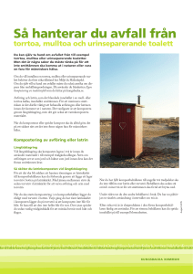 Så hanterar du avfall från