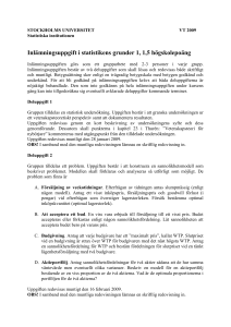 Inluppgift1 - Stockholms universitet