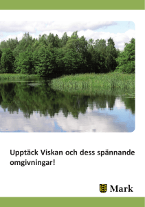 Upptäck Viskan och dess spännande omgivningar!
