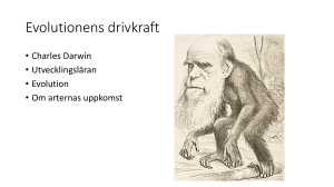 Evolutionens drivkraft