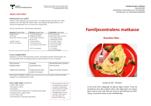 Familjecentralens matkasse