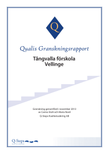 Qualis Granskningsrapport