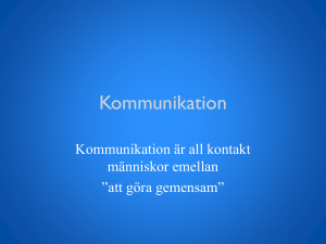 Kommunikation - WordPress.com