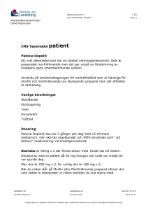 CMS Tapentadol patient