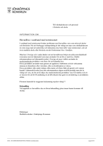 Huvudlöss i samband med terminsstart