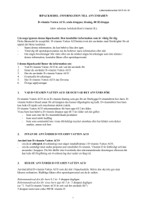 D-vitamin Vatten ACO oral drops, solution PL