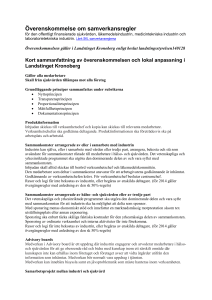 Överenskommelse om samverkansregler