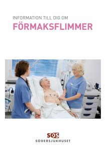 förmaksflimmer - Södersjukhuset