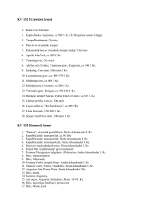 KV 132 Etruskisk konst Karta över Etrurien Kapitolinska varginnan