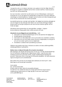 Extern brevmall med förvaltningslogotyp. (Ta F11 för